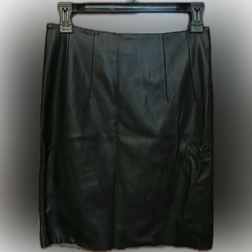 Forever 21 Faux Leather Black Skirt